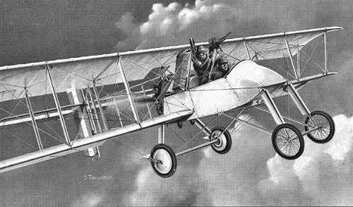 Voisin III CONFLICTS IN 1914 WW I WORLD AIR WAR HISTORY