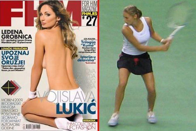 Vojislava Lukic Vraa se seksi Vojka Atraktivna srpska teniserka ponovo u
