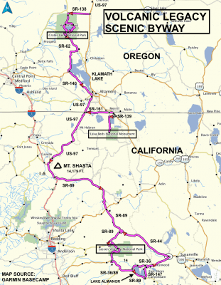 Volcanic Legacy Scenic Byway - Alchetron, the free social encyclopedia