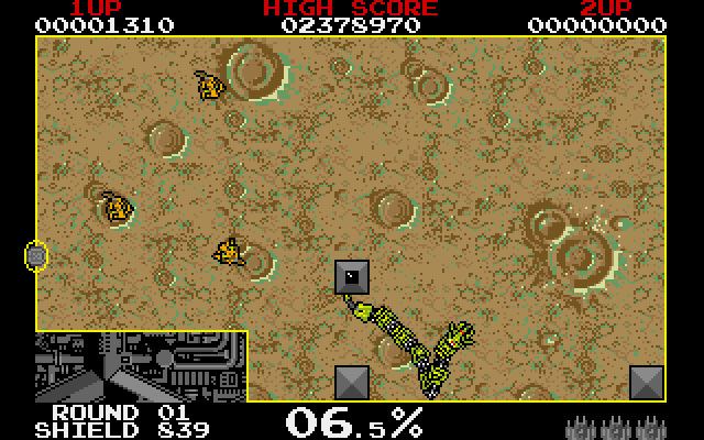 Volfied Download Volfied action retro game Abandonware DOS