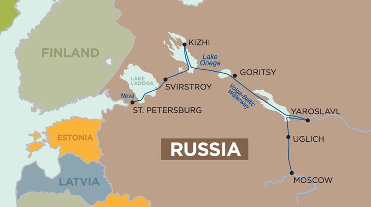 Volga–Baltic Waterway Russian River Cruises AmaWaterways