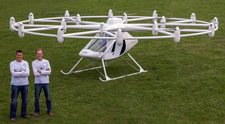 Volocopter Volocopter Electric Helicopter Piloted with a Joystick Aviation Blog