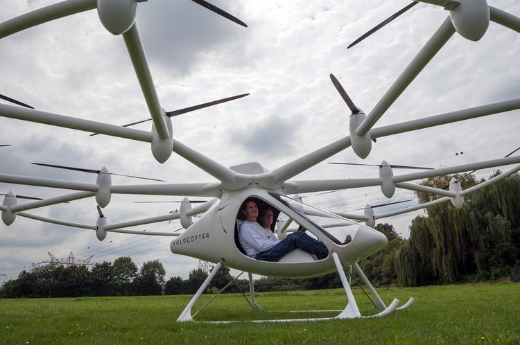 Volocopter twoseater Volocopter is tested in Germany w Video