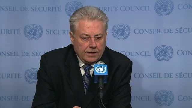 Volodymyr Yelchenko UN Live United Nations Web TV Security Council Volodymyr