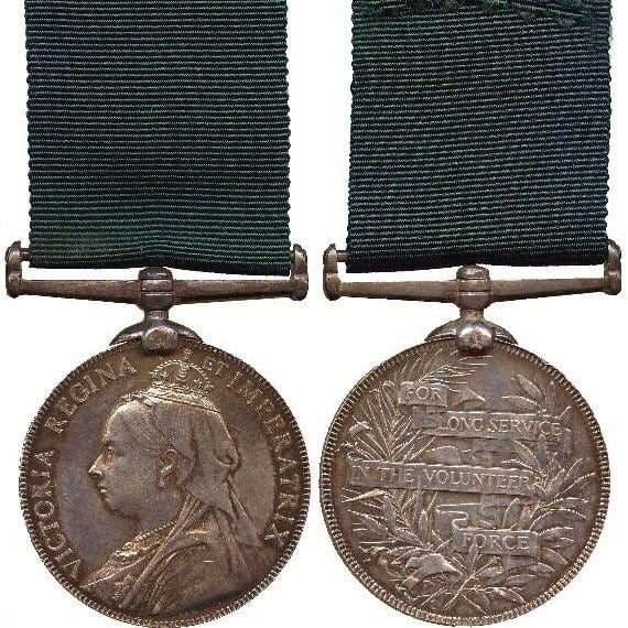 Volunteer Long Service Medal for India and the Colonies