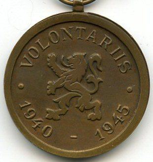 Volunteer's Medal 1940–1945