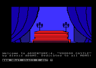 Voodoo Castle Atari 400 800 XL XE SAGA No 4 Voodoo Castle scans dump