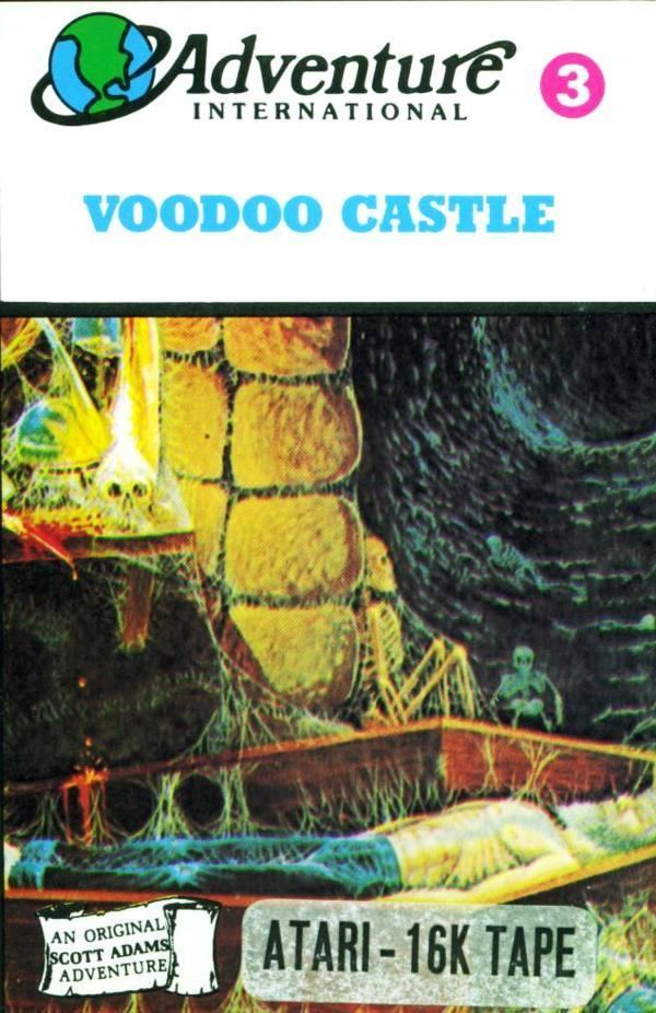 Voodoo Castle Atari 400 800 XL XE Adventure No 4 Voodoo Castle scans dump