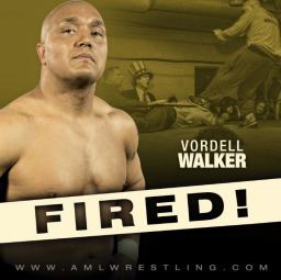 Vordell Walker Vordell Walker Fired By AML Wrestling WrestleCade Entertainment