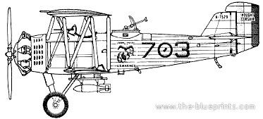 Vought O2U Corsair TheBlueprintscom Blueprints WW2 Airplanes Vought Vought