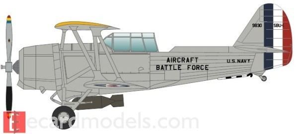 Vought SBU Corsair 48 Vought SBU1 Corsair CDR Battle Force Paper Model