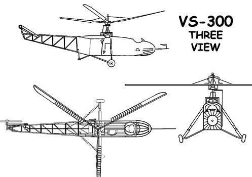 Vought-Sikorsky VS-300 Sikorsky VS300 Aircraft