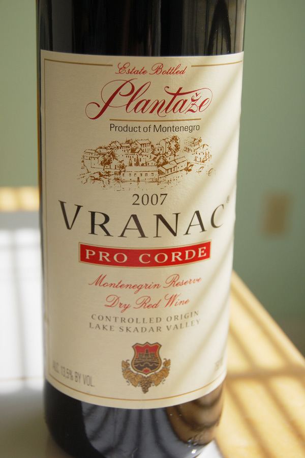 Vranac Benitos Wine Reviews 2007 Plantae Vranac Pro Corde