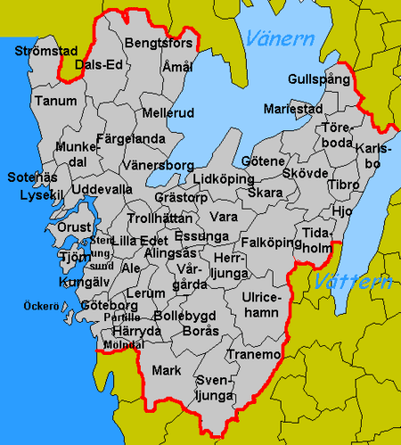 Västra Götaland County Vstra Gtaland County Wikipedia