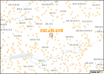 Vučja Luka Vuja Luka Bosnia and Herzegovina map nonanet