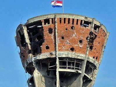 Vukovar water tower First Pics Inside Vukovars Famous Battered Water Tower Croatia Week