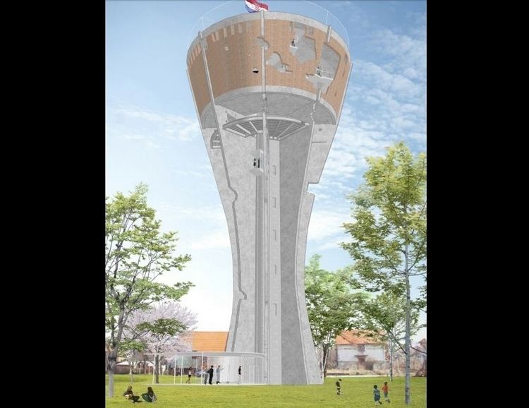 Vukovar water tower Water Tower Unites Croatia More than 700 000 Kuna Donated so Far
