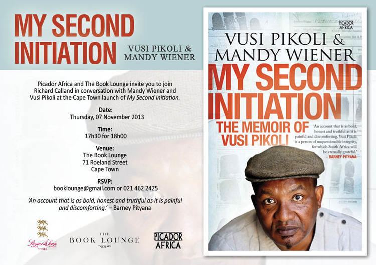 Vusi Pikoli Book Lounge Launch of My Second Initiation by Vusi Pikoli and
