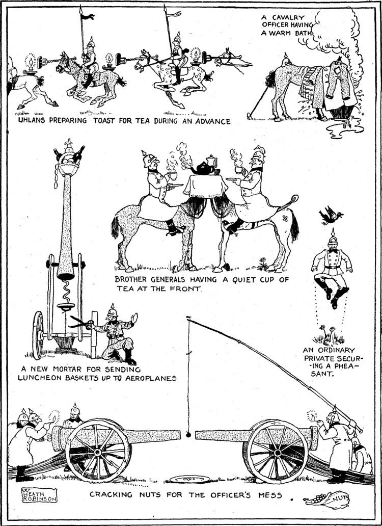 W. Heath Robinson W Heath Robinson Wikipedia the free encyclopedia