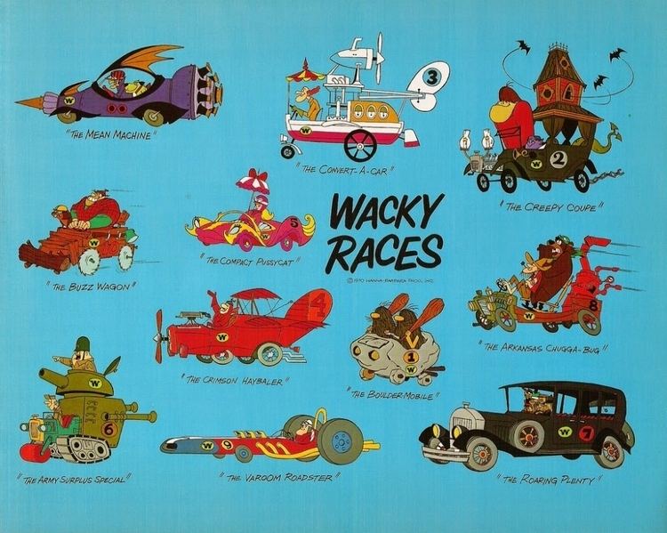 Wacky Races Flanrou Ribinou Wacky Races