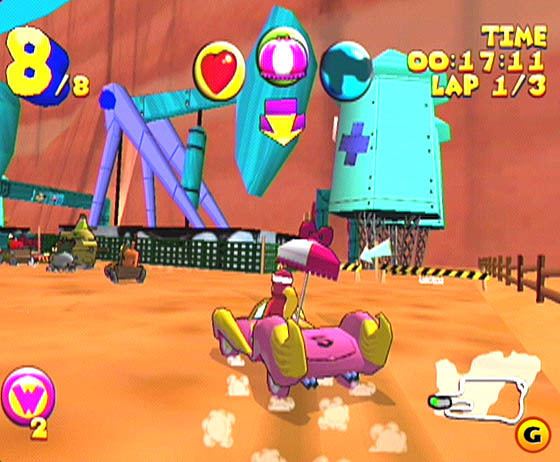 Wacky Races (2000 video game) gamingfmvideogamesImagecoverswackyraceswac