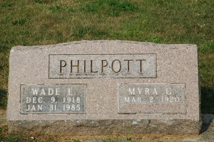 Wade Edward Philpott Wade Edward Philpott 1918 1985 Find A Grave Memorial