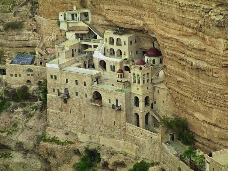 Wadi Qelt The Monastery of Wadi Qelt Amusing Planet
