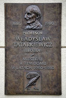 Władysław Tatarkiewicz Wadysaw Tatarkiewicz Wikipedia