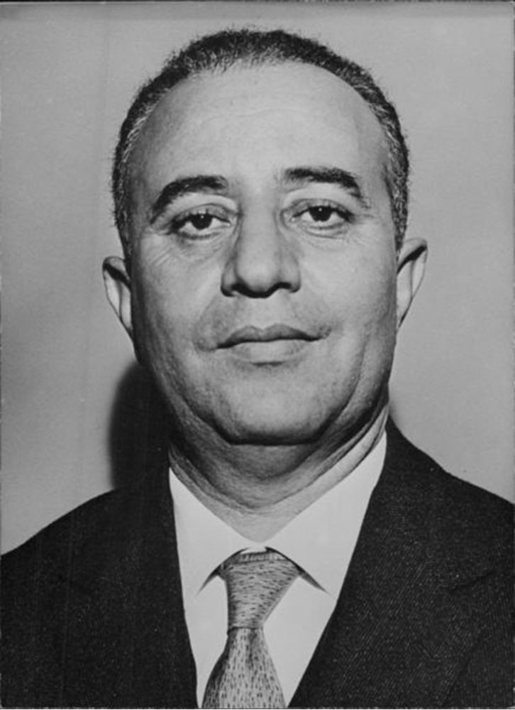 Wahbi al-Bouri Portrait of Libyan politician diplomat and writer Wahbi alBouri