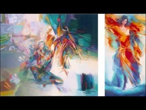 Wajih Nahlé Wajih Nahle Paintings La Femme part 3 YouTube