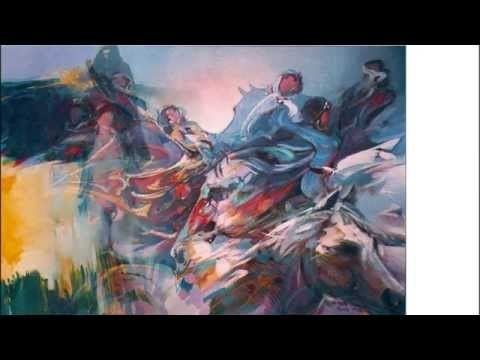 Wajih Nahlé Wajih Nahle Paintings La Femme part 1 YouTube