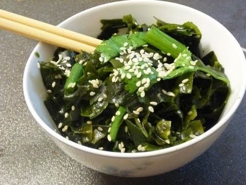 Wakame Wakame Seaweed Salad Recipe Video 6 out of 31 YouTube