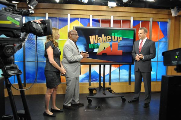 Wake Up with Al Stephanie Abrams Mike Bettes and Al Roker on Wake Up With Al in New