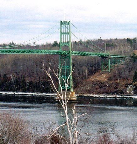 Waldo–Hancock Bridge Bridgemeister WaldoHancock Suspension Bridge