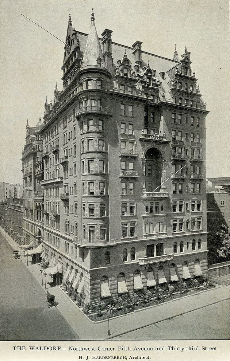 Waldorf–Astoria (New York, 1893)