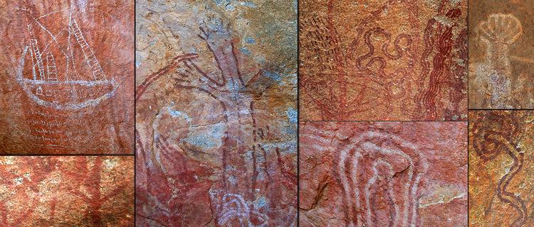 Walga Rock Aboriginal Art Walga Rock