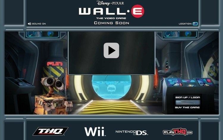 WALL-E (video game) Official WALLE Video Game Site Running Upcoming Pixar