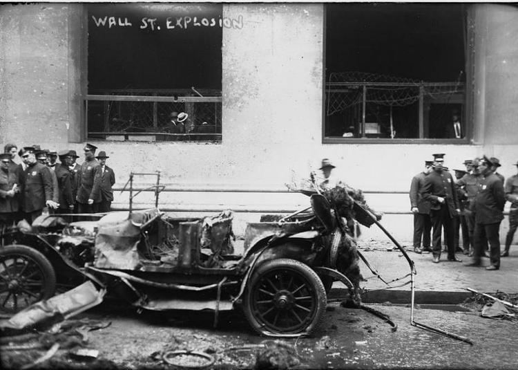 Wall Street bombing The 1920 Wall St bombing A terrorist attack on New York