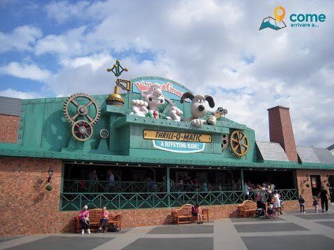 Wallace & Gromit's Thrill-O-Matic Blackpool Pleasure Beach Wallace and Gromit ThrillOMatic ride POV