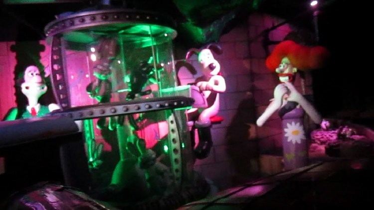 Wallace & Gromit's Thrill-O-Matic Wallace Gromit The ThrillOMatic front seat onride HD POV