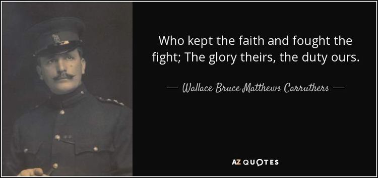 Wallace Bruce Matthews Carruthers QUOTES BY WALLACE BRUCE MATTHEWS CARRUTHERS AZ Quotes