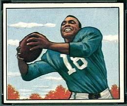 Wallace Triplett Wally Triplett rookie card 1950 Bowman 109 Vintage Football