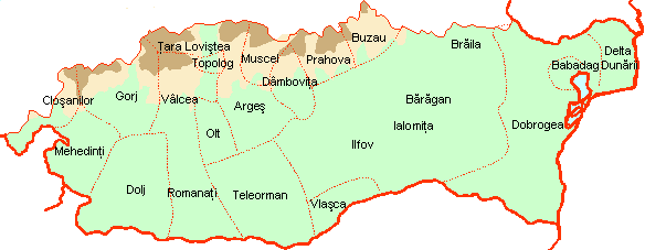 Wallachia Romanias ethnographic regions Wallachia ara Romneasc
