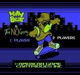 Wally Bear and the NO! Gang Wally Bear and the No Gang USA Unl ROM NES ROMs Emuparadise