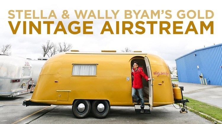 Wally Byam Exclusive Peak into Stella and Wally Byams Gold Airstream Local