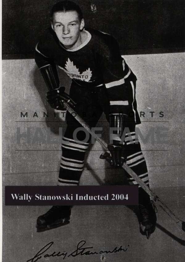 Wally Stanowski Honoured Members Database Manitoba Sports Hall of Fame