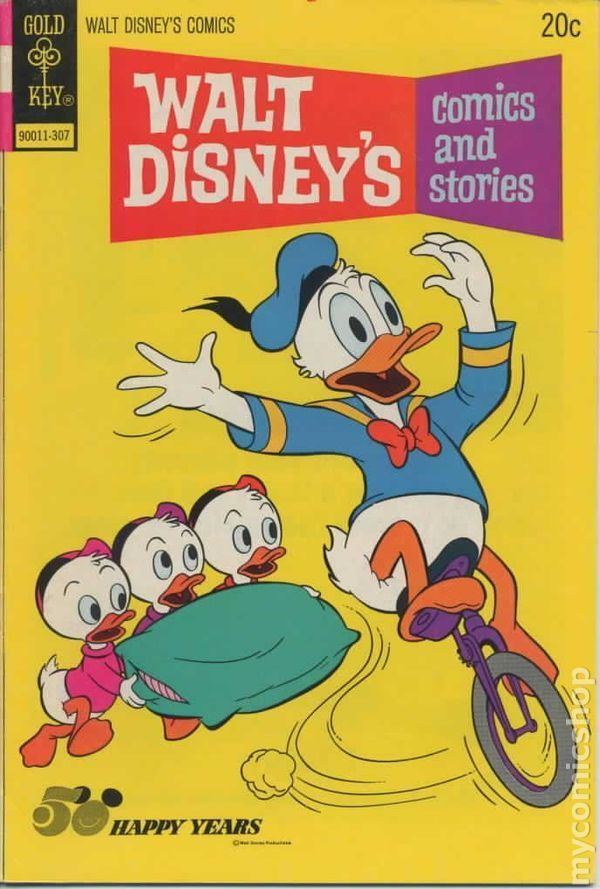 Walt Disney's Comics and Stories Walt Disneys Comics and Stories 1940 DellGold KeyGladstone Mark