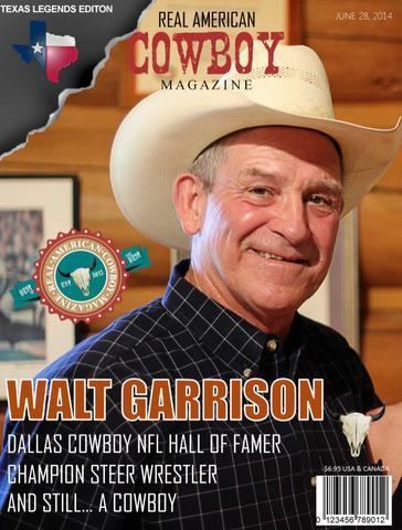Walt Garrison Texas Icon Walt Garrison Featured in Real American Cowboy
