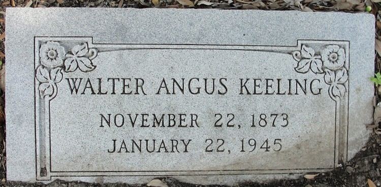 Walter Angus Keeling Walter Angus Keeling 1873 1945 Find A Grave Memorial