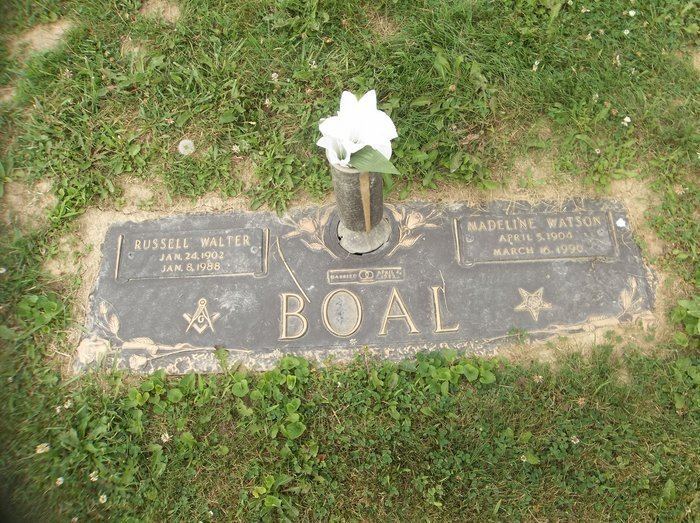 Walter Boal Russell Walter Boal 1902 1988 Find A Grave Memorial